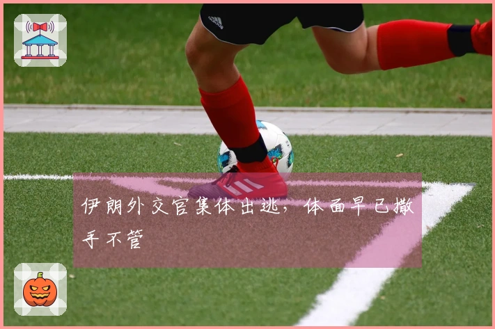 伊朗外交官集体出逃，体面早已撒手不管