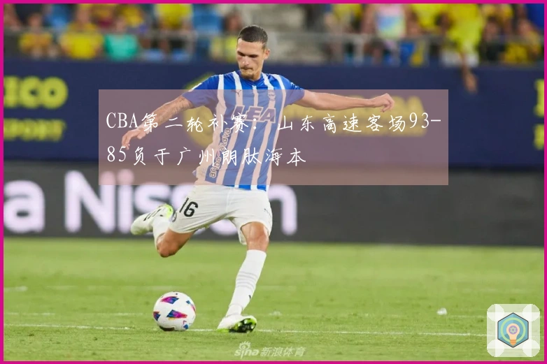 CBA第二轮补赛：山东高速客场93-85负于广州朗肽海本